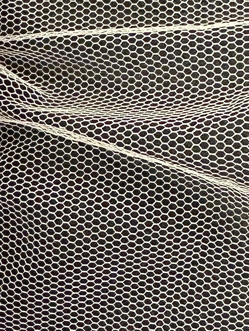 Voile en tulle ivoire foncé - Libretti