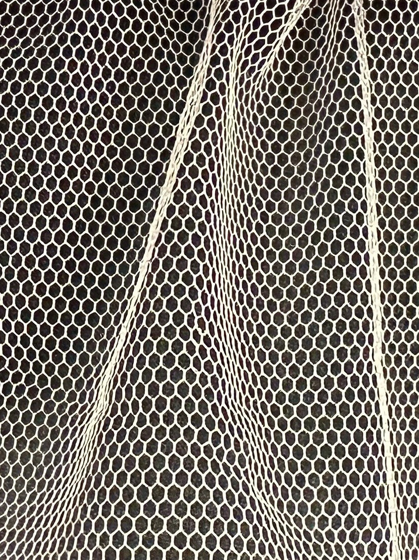 Voile en tulle ivoire foncé - Libretti