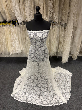 Dentelle extensible ivoire - LB7004