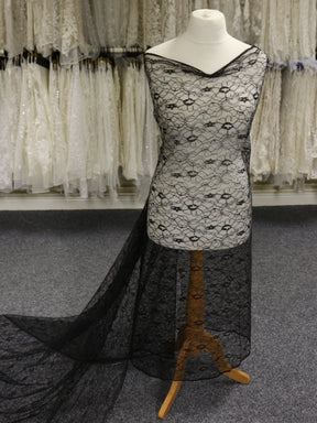 Dentelle Noire Cordonnée - Leanne