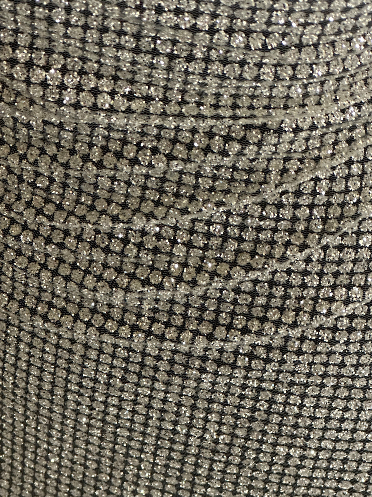 Tulle pailleté ivoire - Leigh