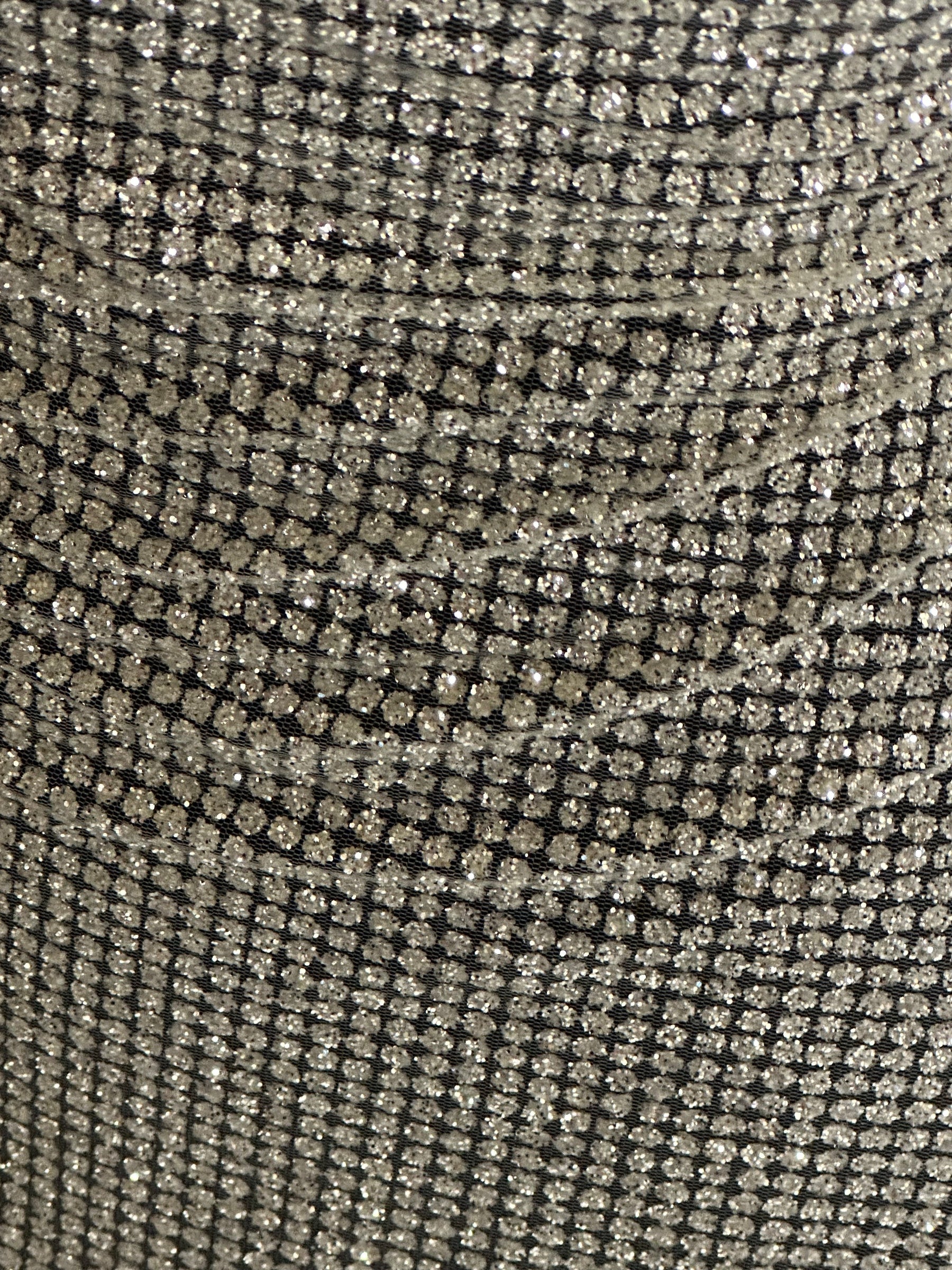 Tulle pailleté ivoire - Leigh