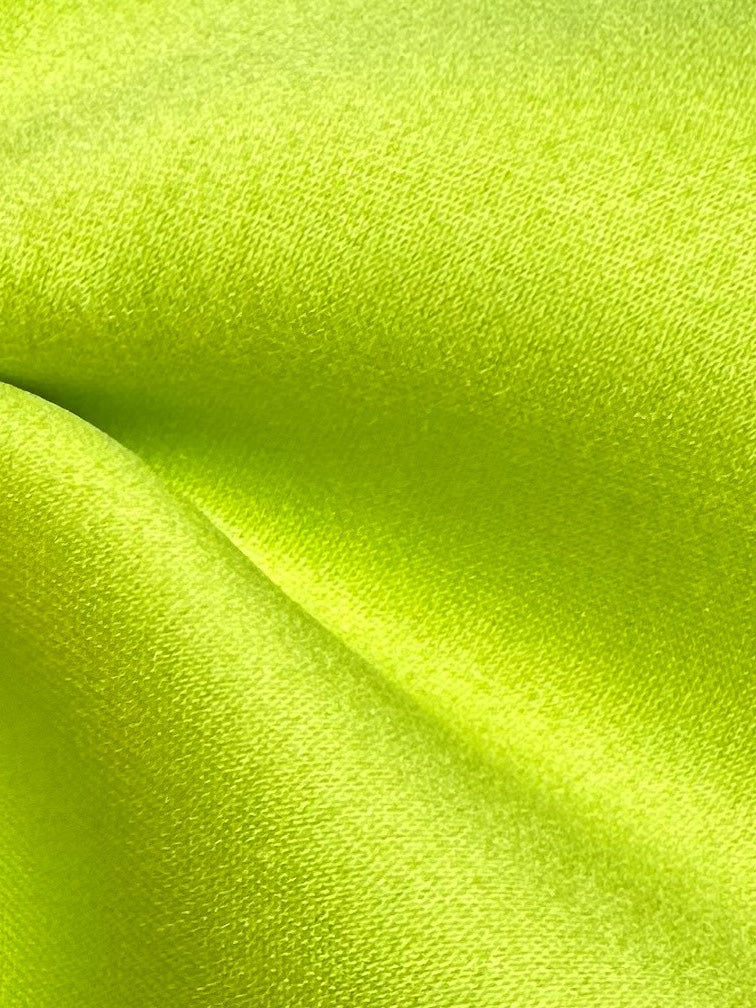 Satin de polyester citron vert - Canada