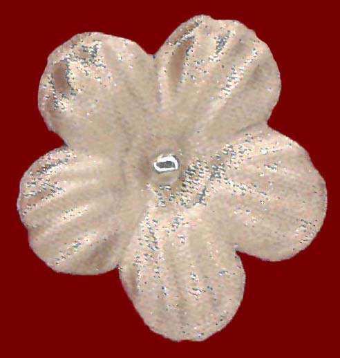 Fleurs en satin de café - M10 (sachet de 144)