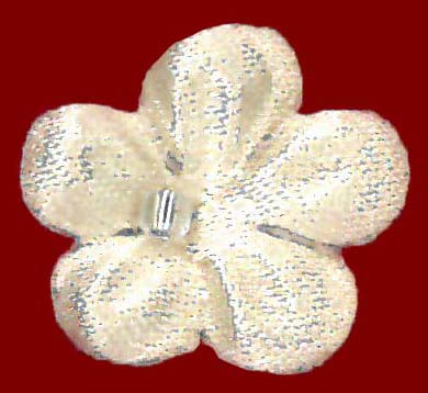 Fleurs découpées au laser or clair - M11 (Sachet de 144)