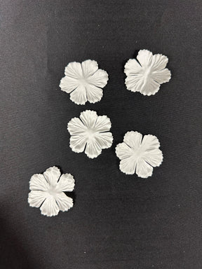 Pale Ivory Eco 6 Petal Flowers - MM0032 (Bag of 144)