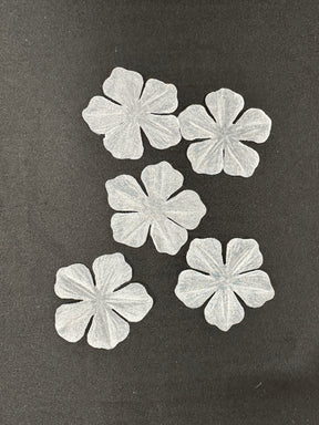 Ivory Eco Georgette Flowers - MM0041 (Bag of 144)