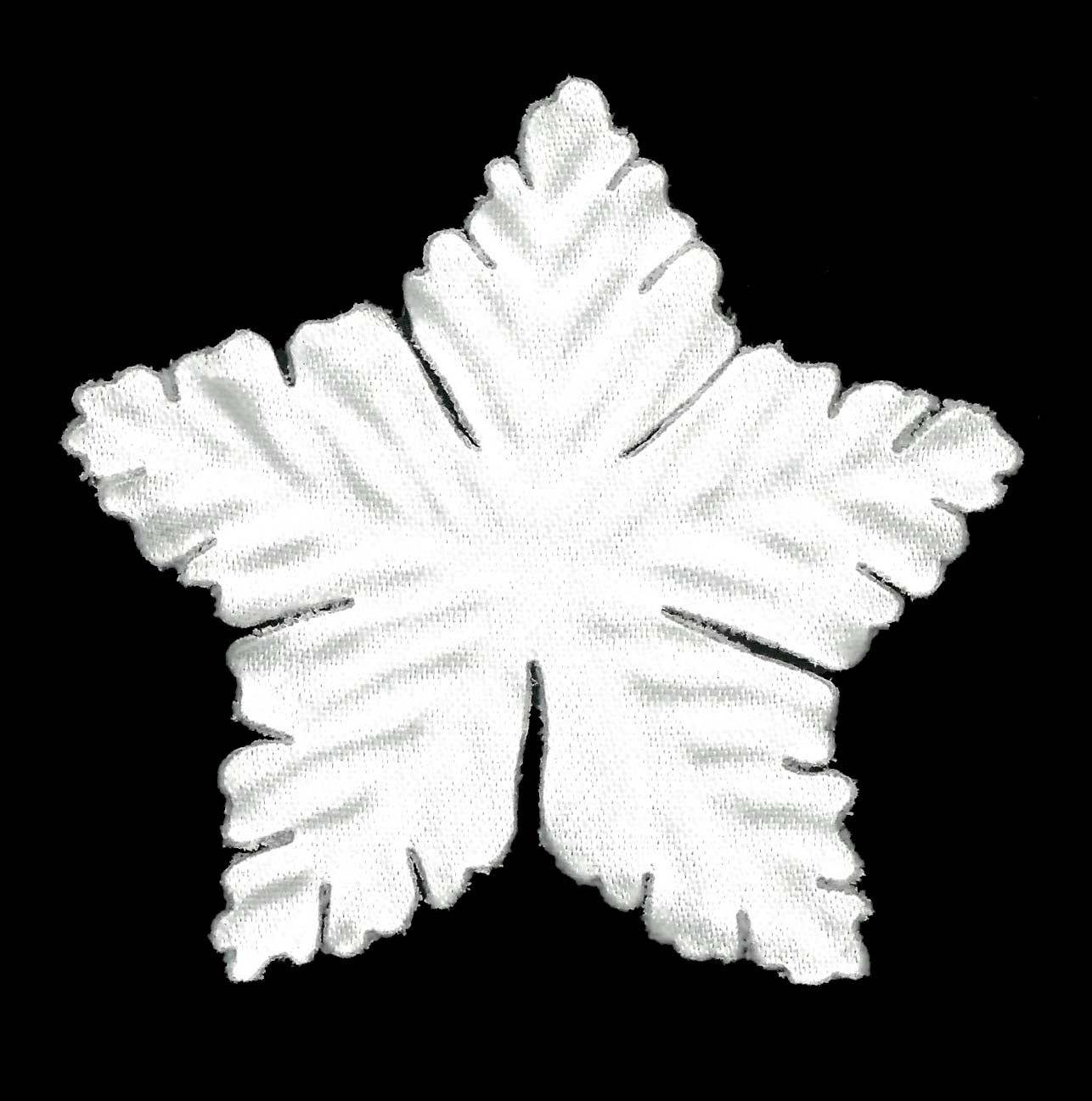 Pale Ivory Eco 5 Petal Flowers - MM0031 (Bag of 144)