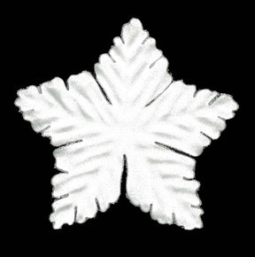 Pale Ivory Eco 5 Petal Flowers - MM0031 (Bag of 144)