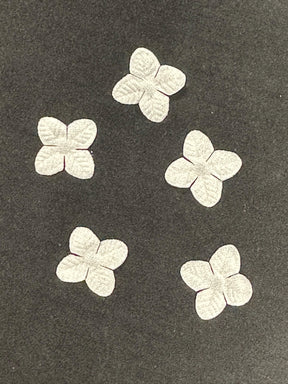 Ivory 4 Petal Flowers - MM005 (Bag of 144)