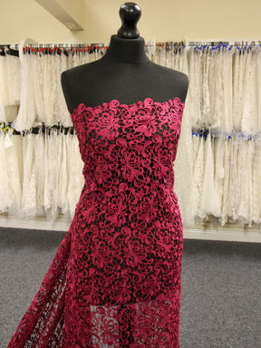 Dentelle Guipure Magenta - Reese