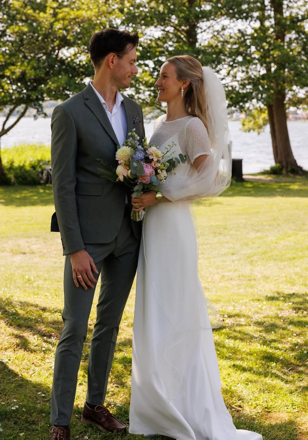 Dentelle Ivoire Perlée - Mallory