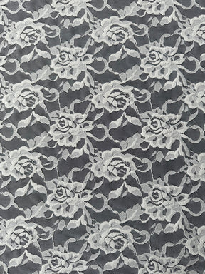 Dentelle extensible ivoire Raschel – Matina