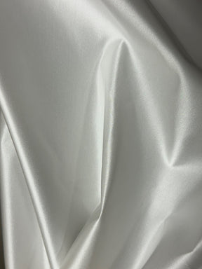 Satin en mélange de coton biologique ivoire - PH1005