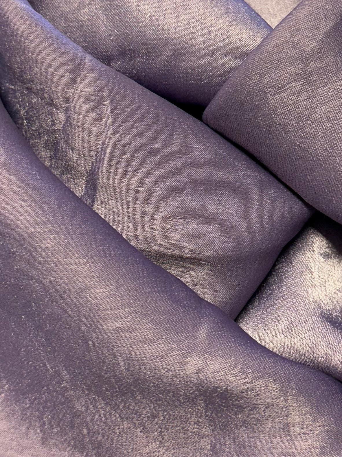 Satin de polyester mauve - Usage