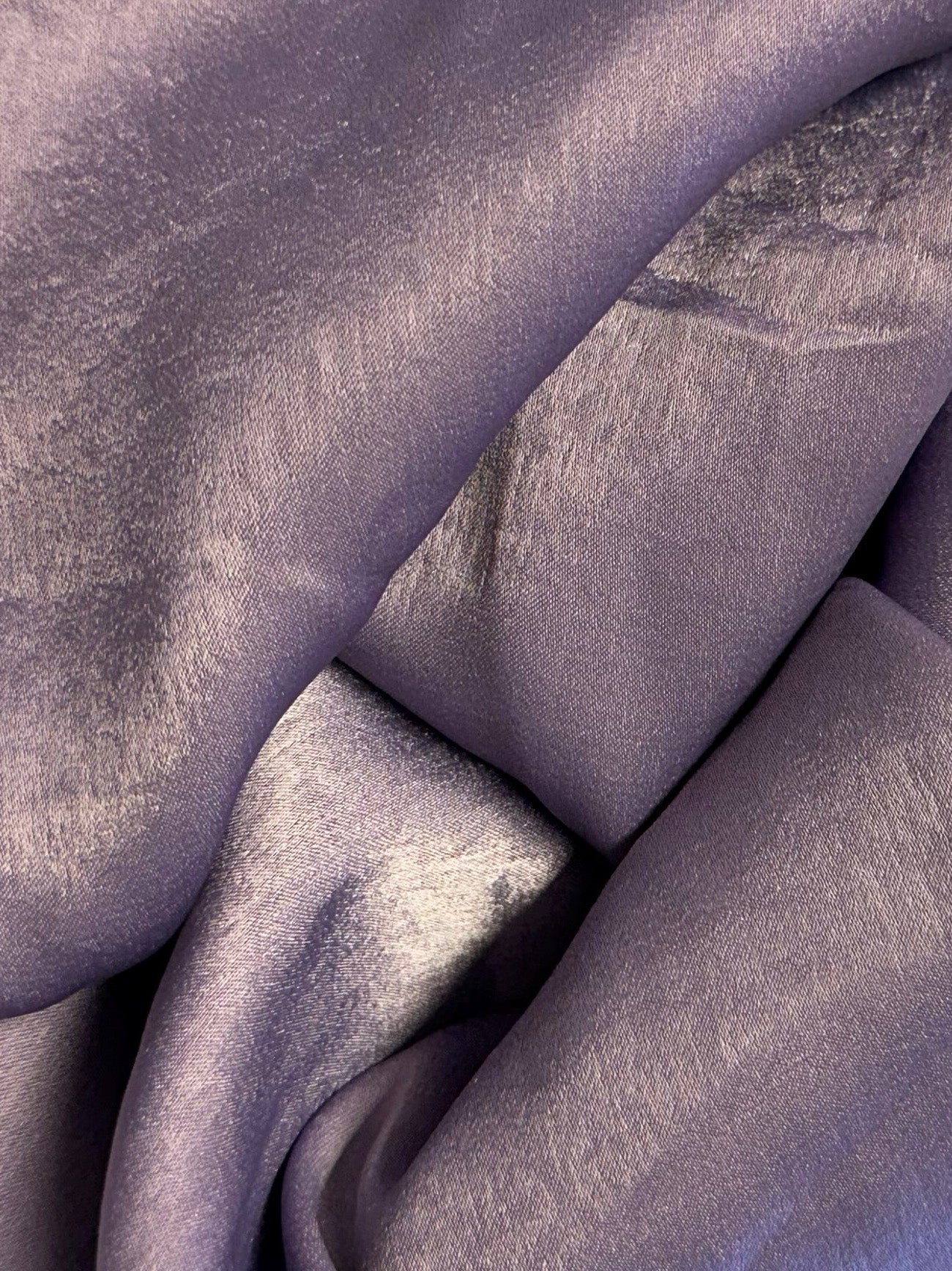 Satin de polyester mauve - Usage