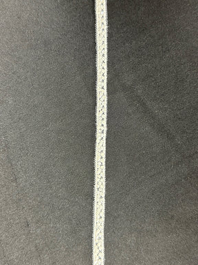 Ivory Narrow Lace Trim - Mettle