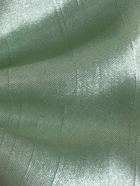 Dupion en satin de polyester menthe - Clarté