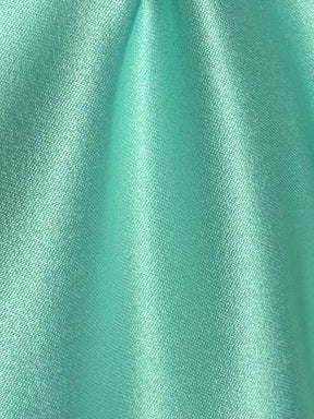 Satin de polyester menthe - Canada