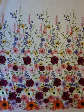 Dentelle Brodée Multicolore - Wyatt