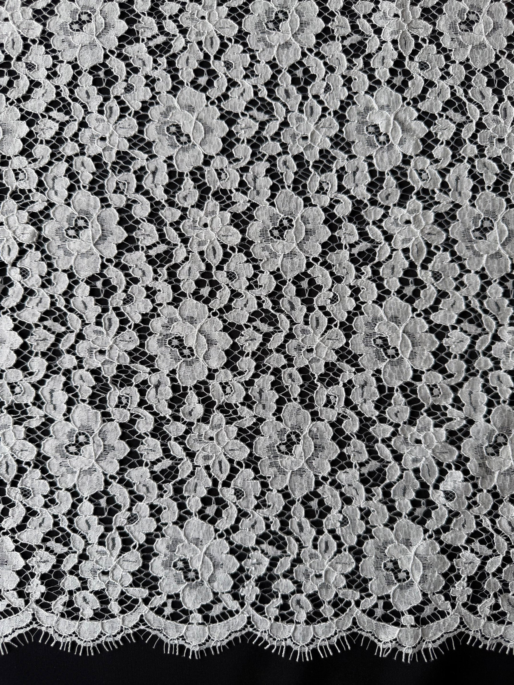 Dentelle Chantilly Cordonnée Ivoire - Norben