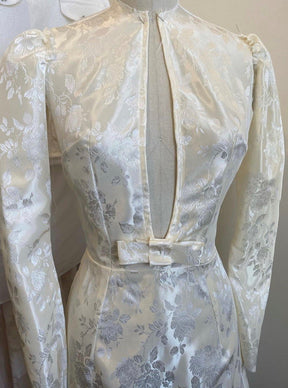 Brocart Jacquard Ivoire - Norfolk