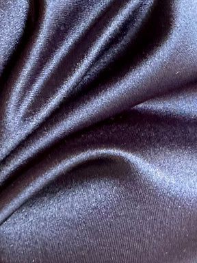 Satin Duchesse Polyester Marine - Contessa