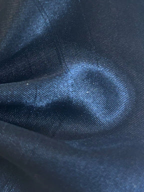Dupion en satin de polyester bleu marine - Clarté