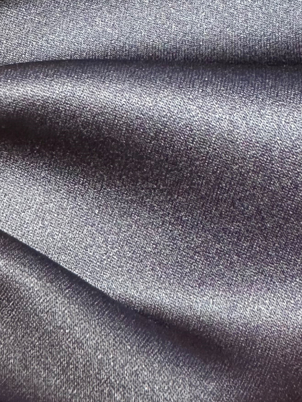 Satin de polyester bleu marine - Canada
