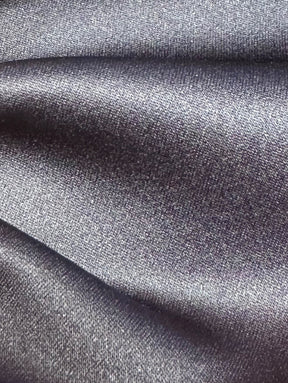 Satin de polyester bleu marine - Canada