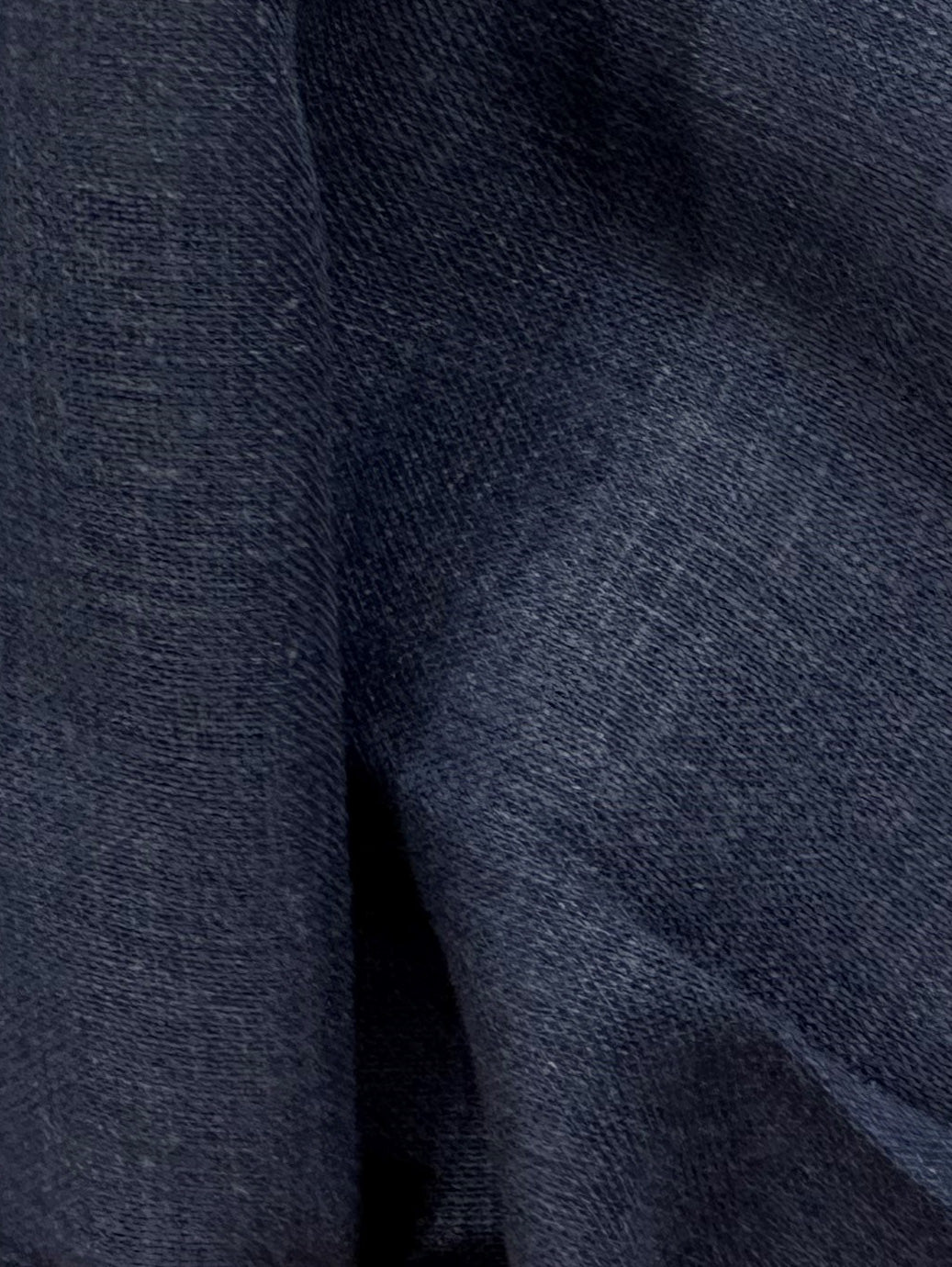 Navy Blue Linen Cotton - Agen