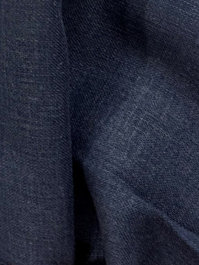 Navy Blue Linen Cotton - Agen