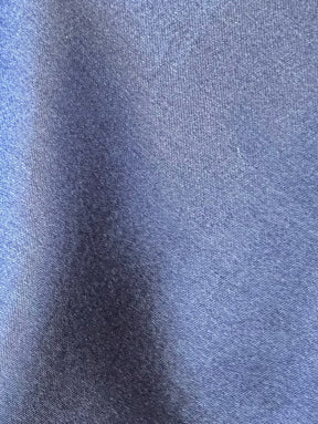 Navy Polyester Satin - Family
