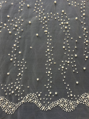 Dentelle ivoire perlée – Nebula