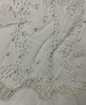 Dentelle ivoire perlée – Nebula