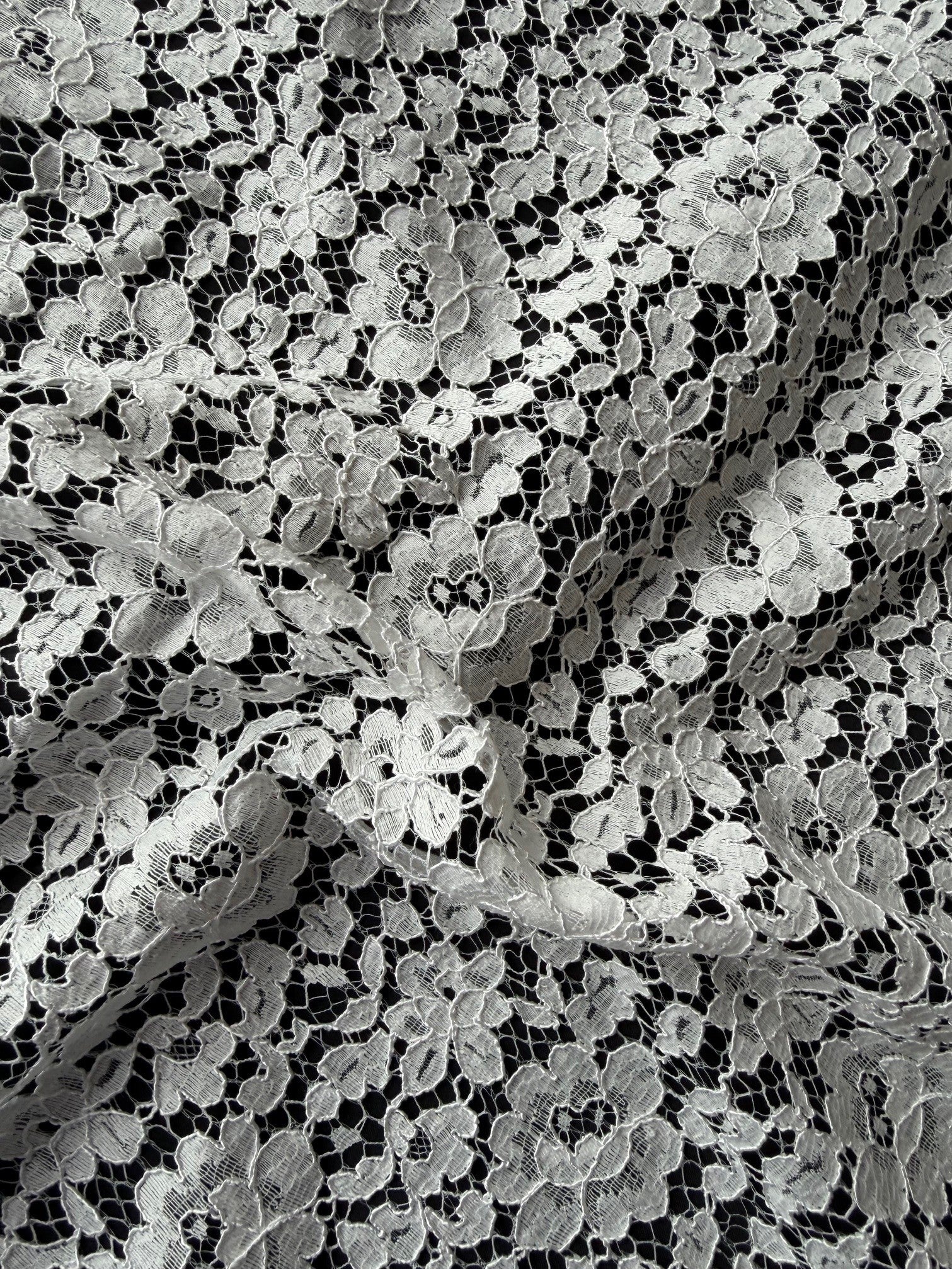 Dentelle Chantilly Cordonnée Ivoire - Norben