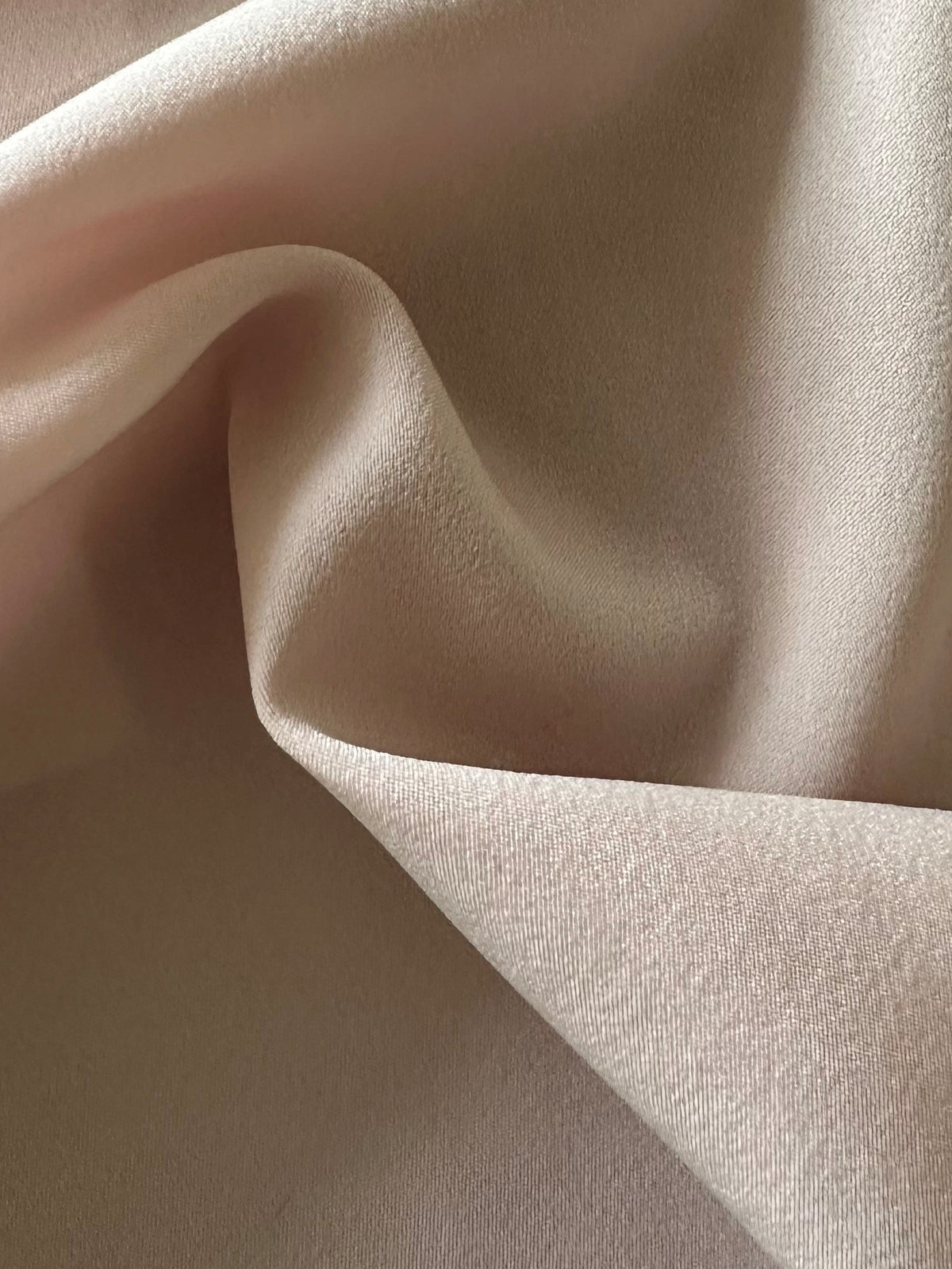 Satin de polyester nude - Japon