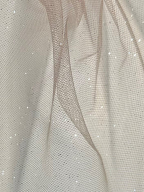Tulle pailleté ivoire - Scalaway (CF Stardust)