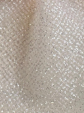 Tulle noir pailleté - Brillant