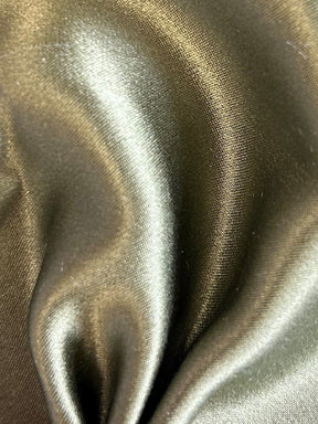 Satin de Soie Olive - Magnifique