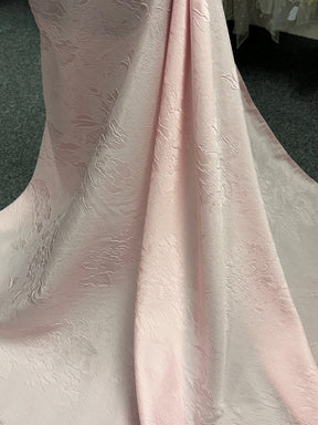 Jacquard cloqué rose - Outcome