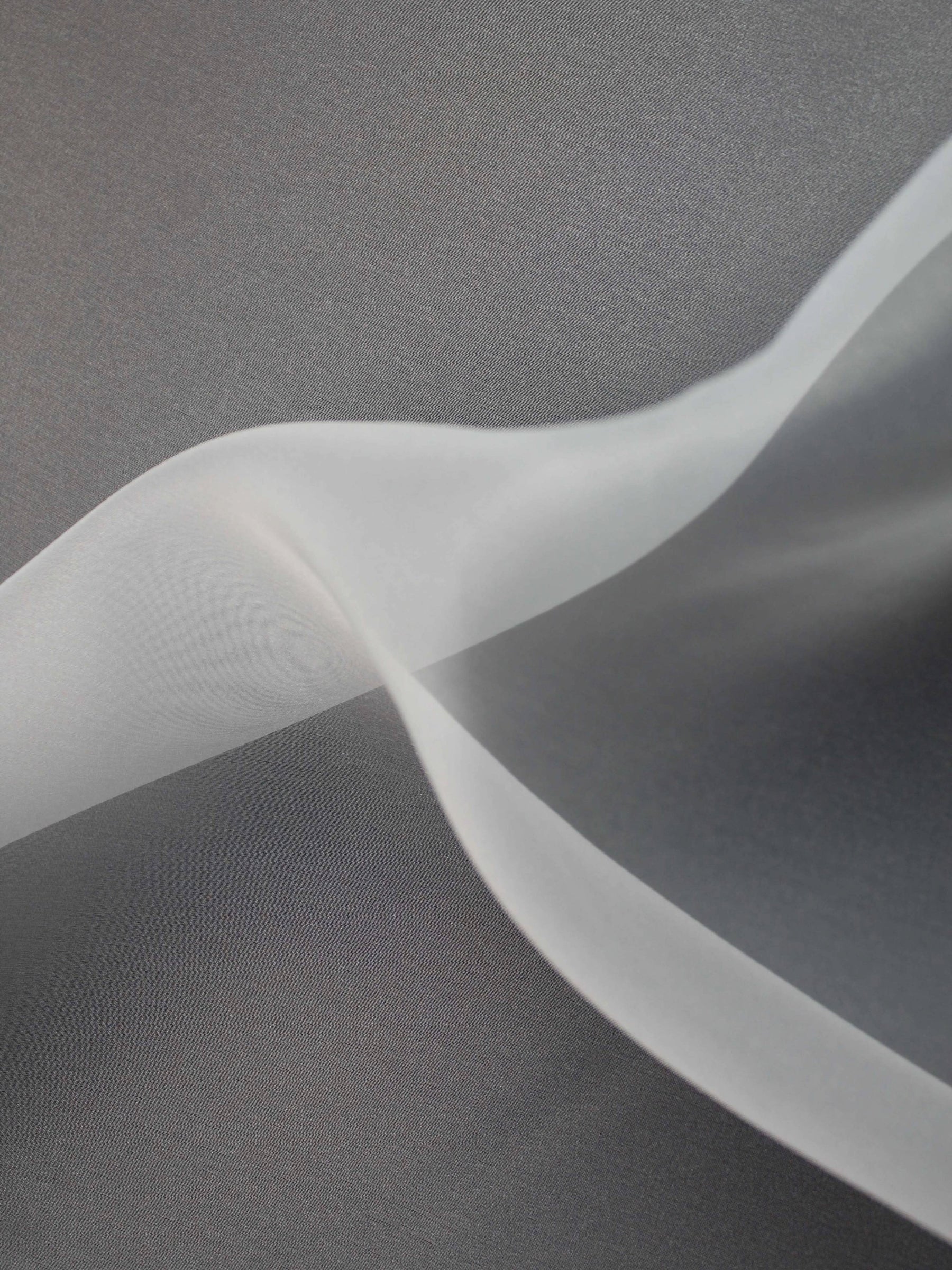 Organza poly ivoire pâle - P150