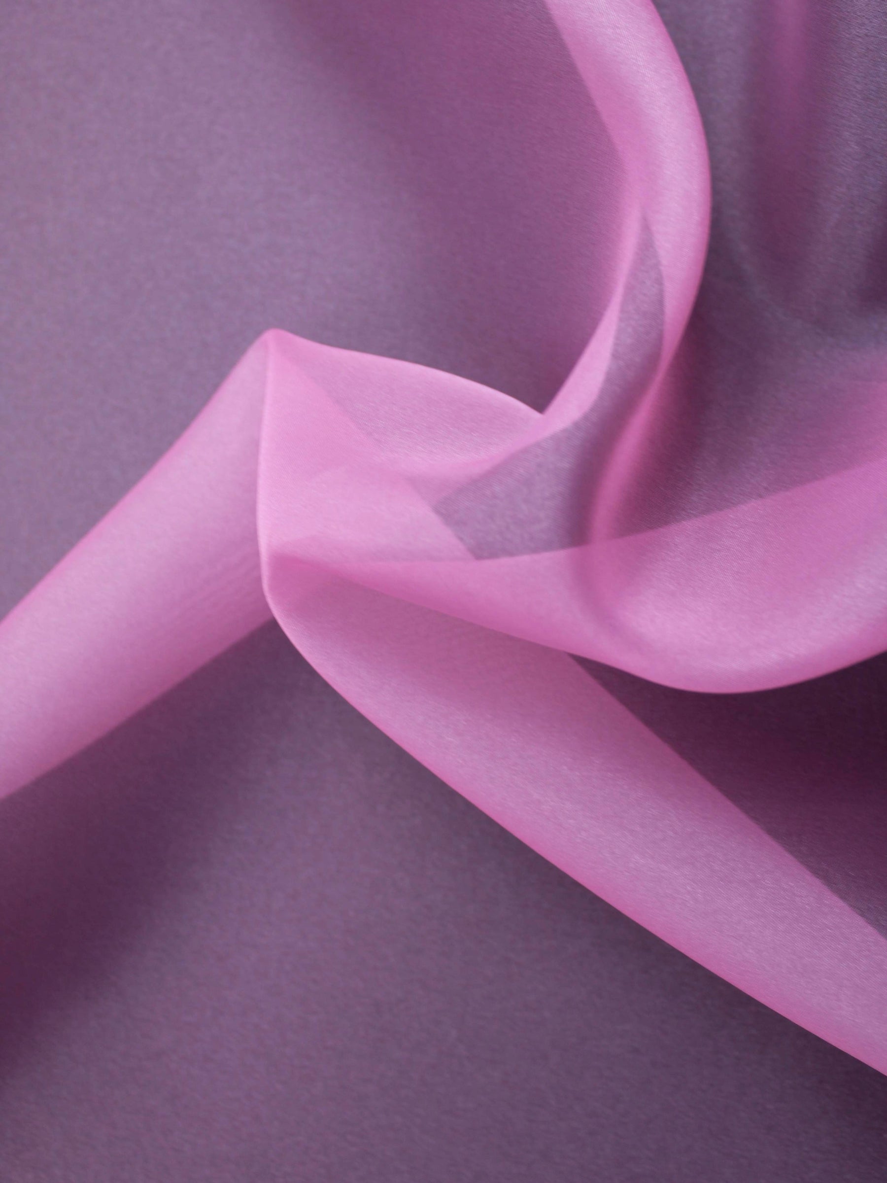 Organza rose poly - P150