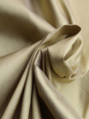 Dupion de soie doré 150cm - P402