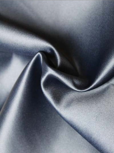 Satin Duchesse polyester marine - Paysage (P40)