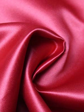 Satin Duchesse Rouge Polyester - Paysage (P40)