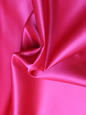Satin duchesse en polyester cerise - P42