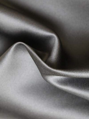 Satin duchesse en polyester anthracite - P42