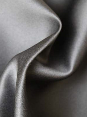 Satin duchesse en polyester anthracite - P42