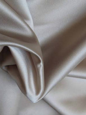 Satin duchesse en polyester couleur café - P42